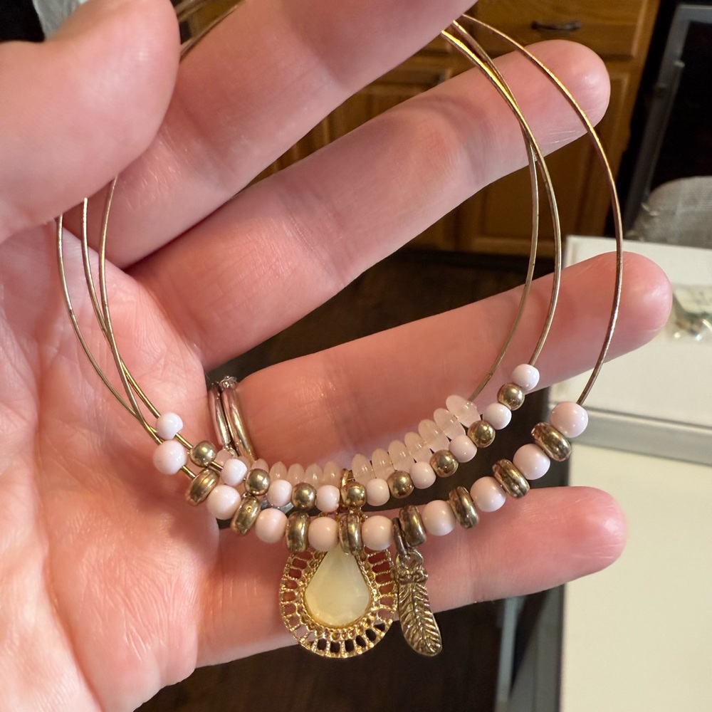 Set of three bracelets